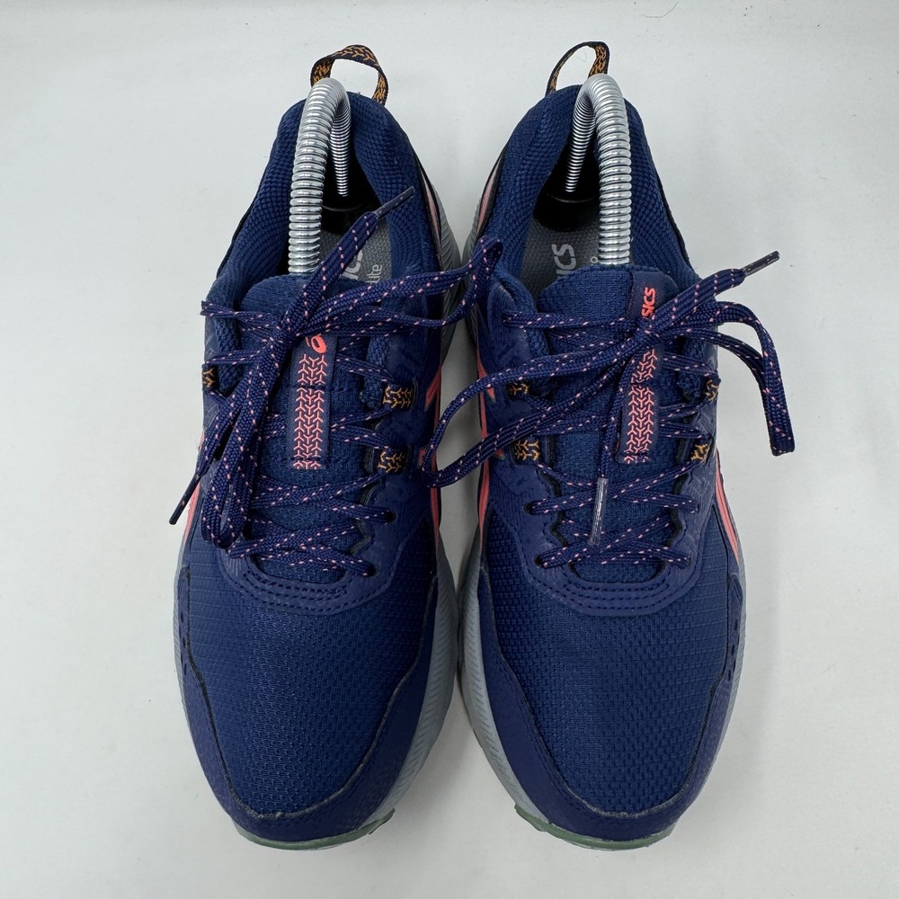 Asics Gel-Venture 9 Running Shoes‎ Blue Pink Trail Shoes Sneakers Women's 6.5 - Picture 3 of 12